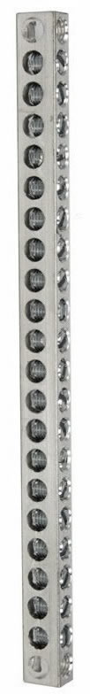 4-22,1,22 4-14 AWG, 20 Circuit 2 Mounting Holes Neutral Ground Bar